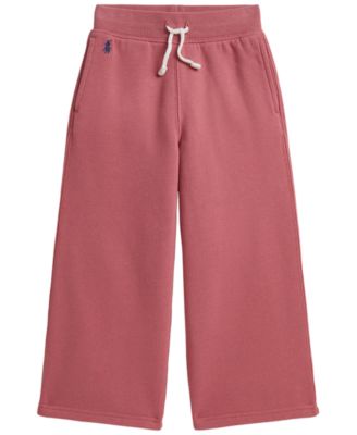Girls' 2T-6X Fleece Wide-Leg Sweatpants