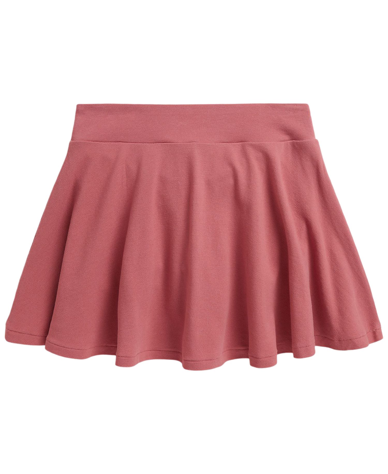 Girls' 7-16 Stretch Mesh Skort