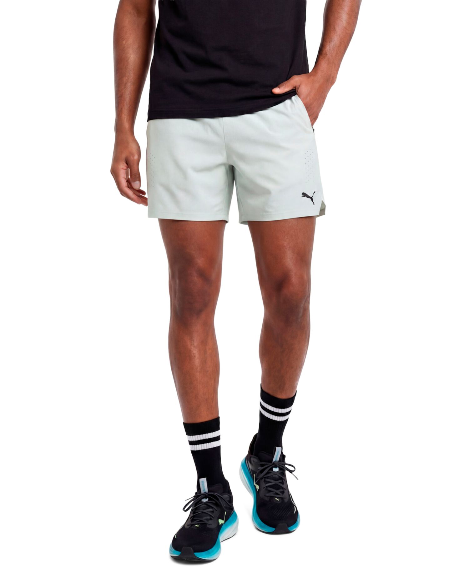 Men's Power Mode Woven Regular-Fit Shorts, 5" Inseam