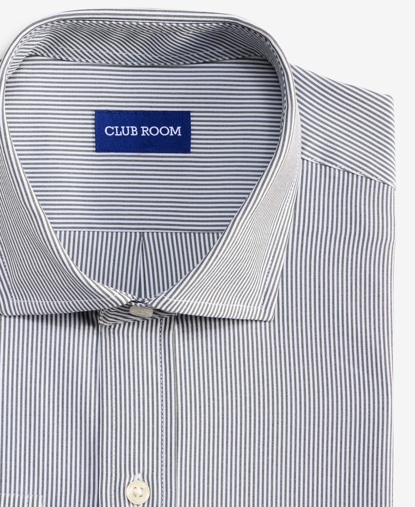 Мужская рубашка Club Room Traveler Dress Shirt, цвет: Светлый зелёный — фото 7