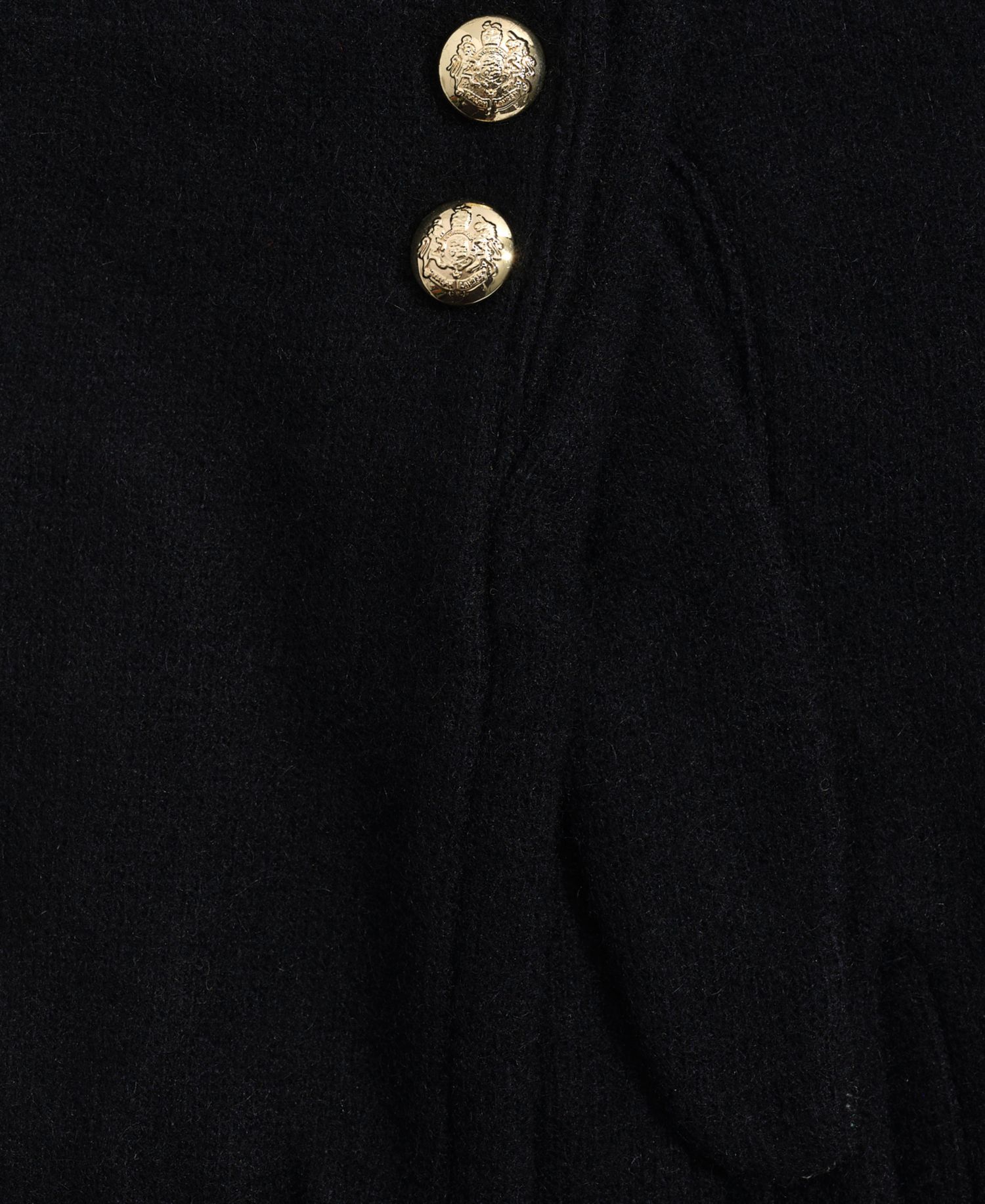 Two Button Cashmere Blend Touch Gloves