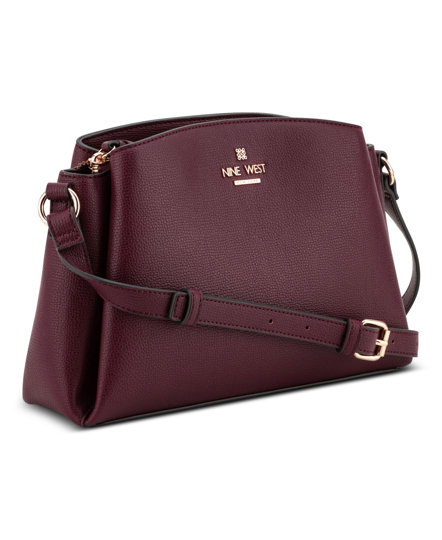 Женская сумка Nine West Luela Small Crossbody Handbag, цвет: Boysenberry — фото 3