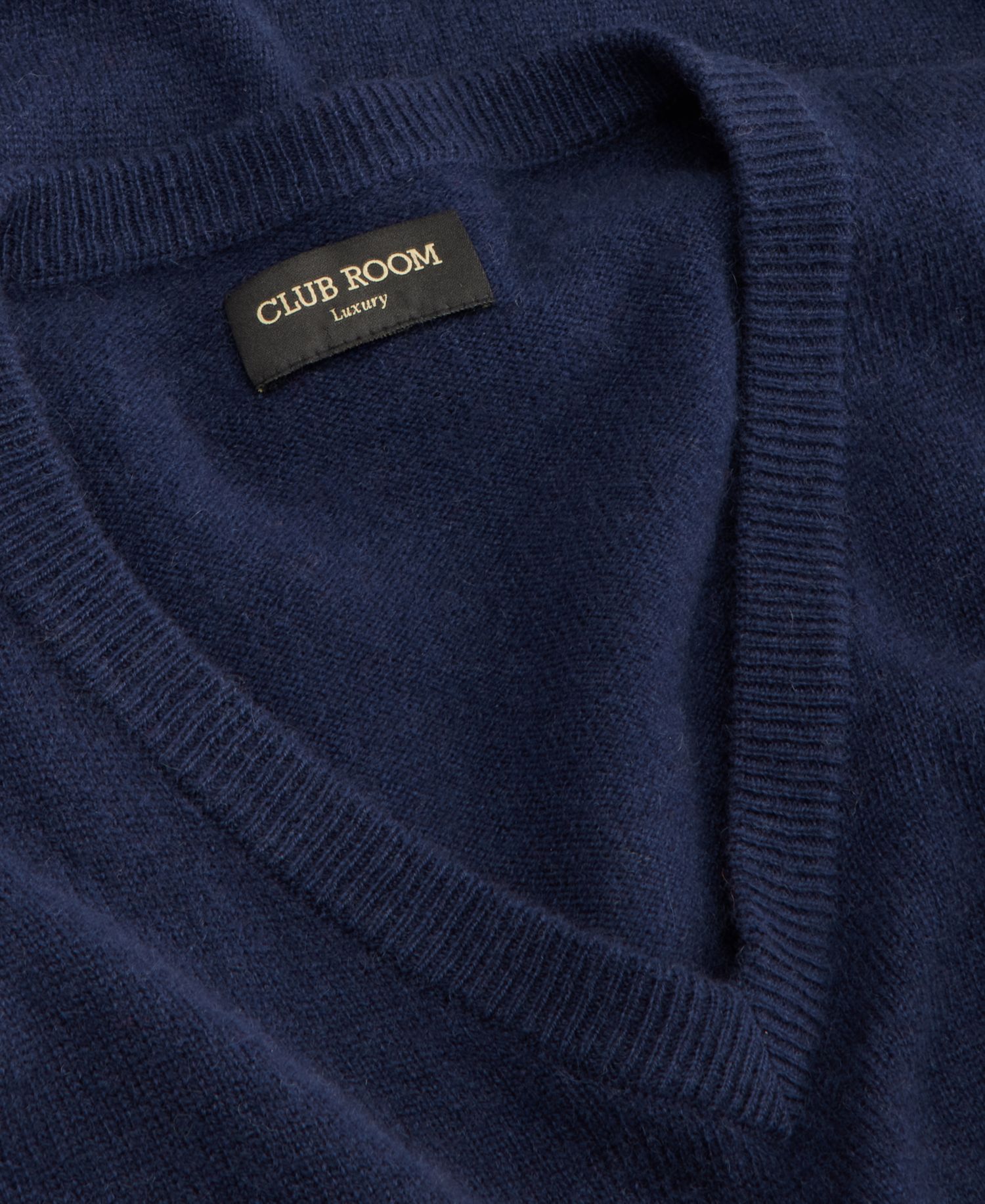 Men's 100% Cashmere V-Neck Sweater