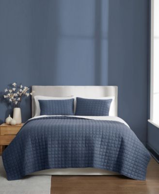 Essential Cotton 3-Piece Quilt Set, Full/Queen