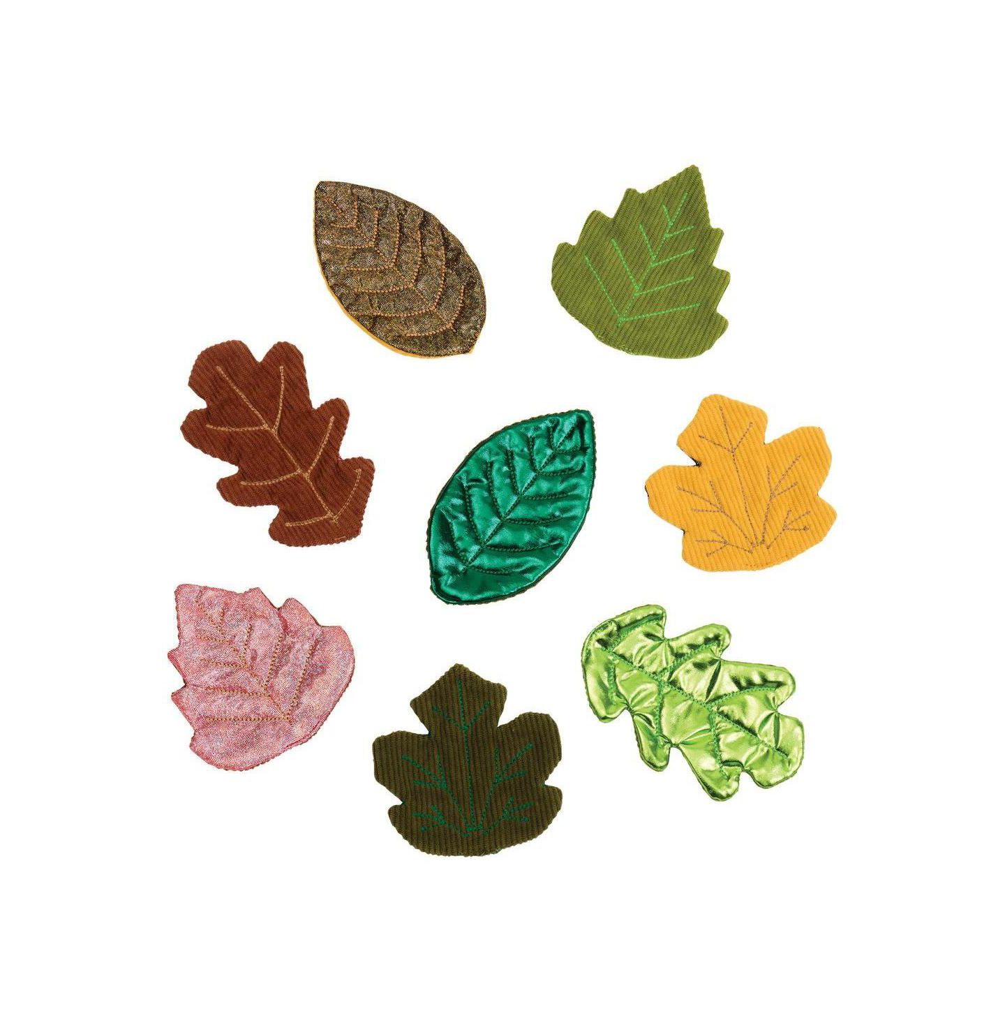 Детские игрушки Kaplan Early Learning Touch & Explore Fine Motor Skills 30-Piece Crinkle Leaves, Ages 18 Months+, цвет: Разноцветный — фото 6