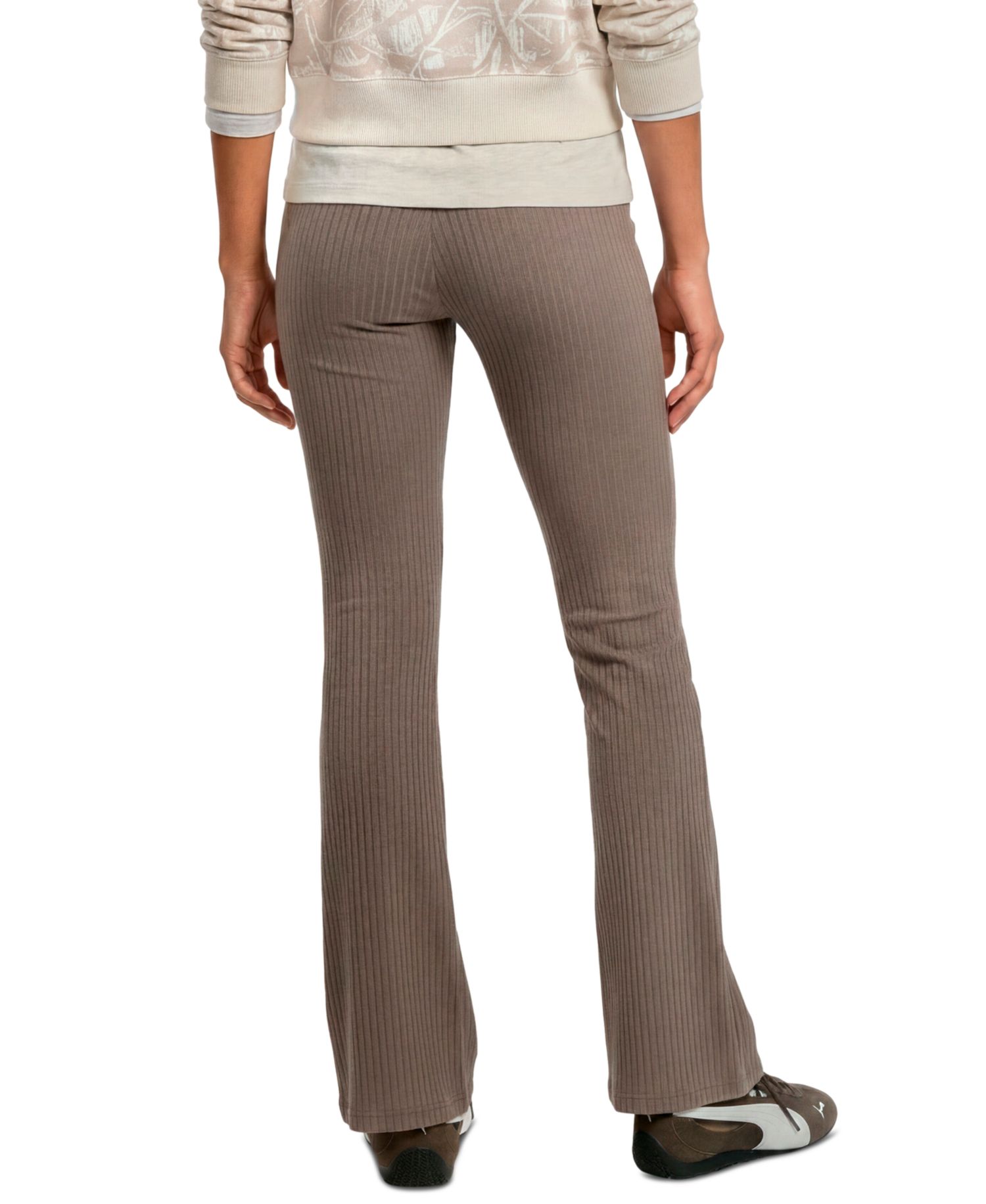Women's Rib Flared Leggings