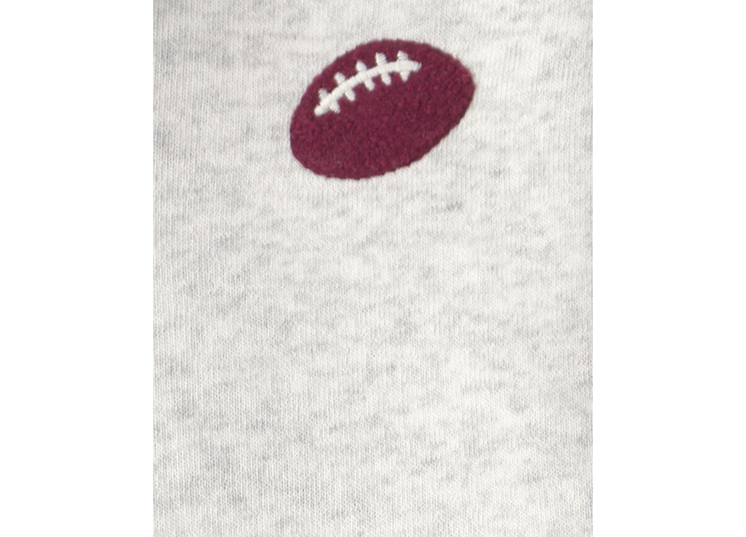 Baby Boys' Football Fleece Polo Top & Pant, 2-Piece Set