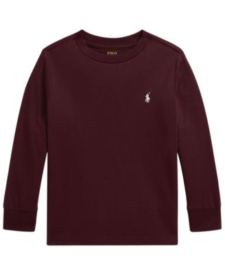 Toddler and Little Boys Cotton Jersey Long-Sleeve T-shirt