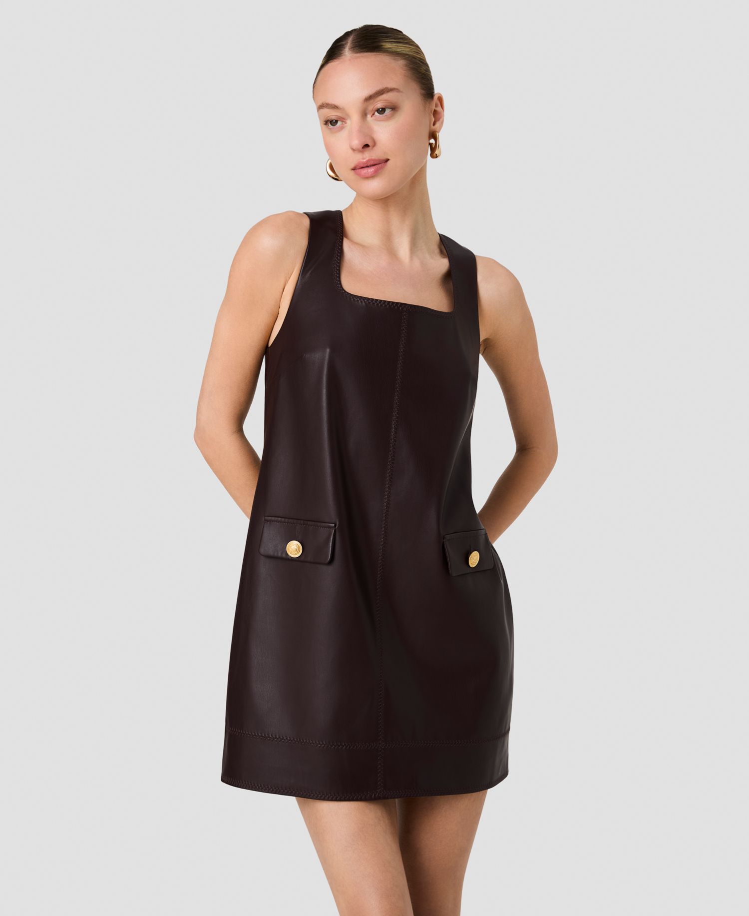 Women's Madeline Square Neck Mini Dress