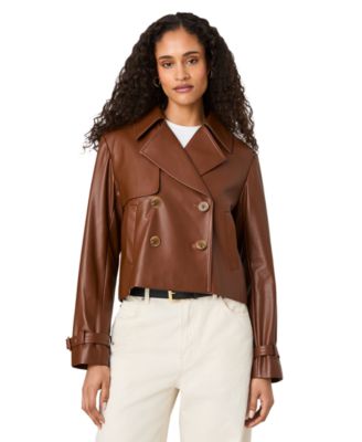 Women's Porto Button-Front Cropped Jacket
