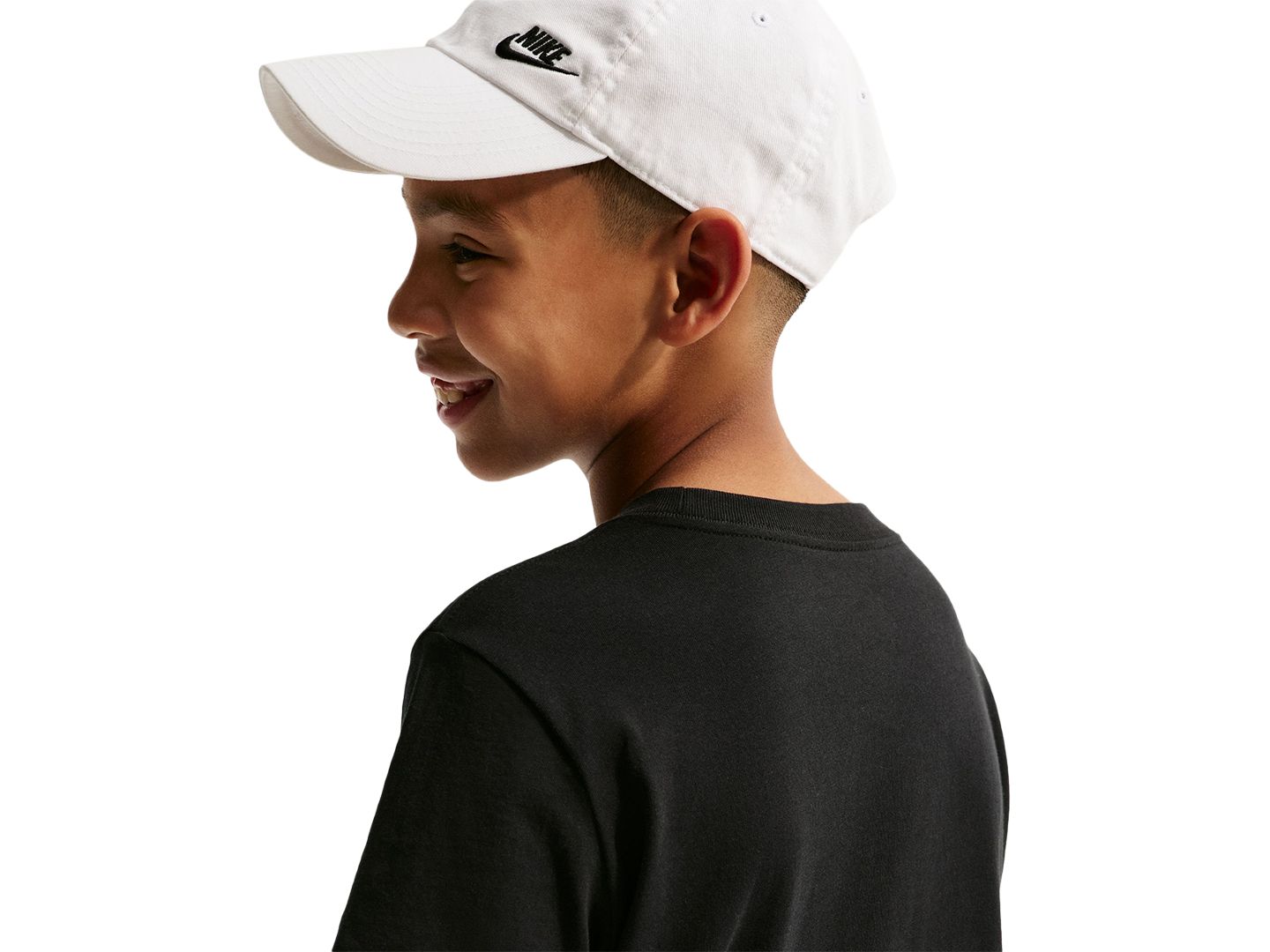 Детская футболка Nike Sportswear 8-20 Short-Sleeve T-Shirt, цвет: Чёрный — фото 5