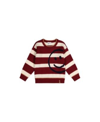 Boys (2T-5T) Knit Sweater Striped