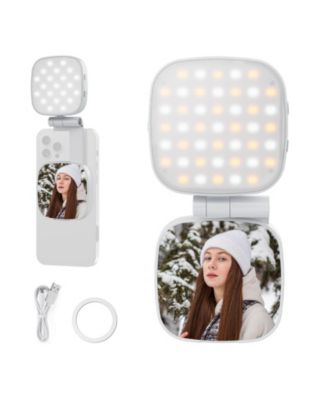 NL45B LED Video Light with 2W, CRI95, Bi Color for iPhone models
