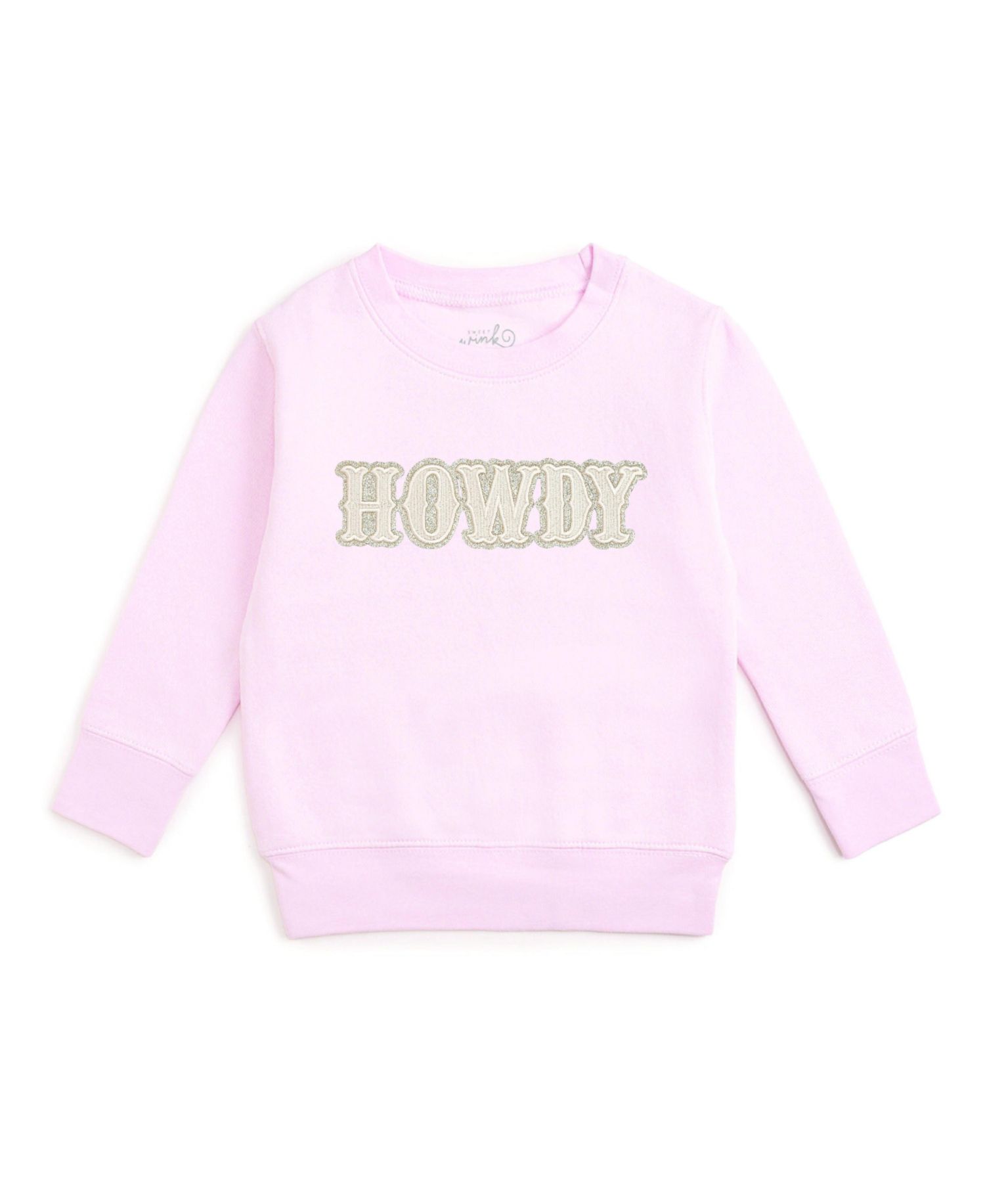 Girl's (5-8) Howdy Patch Western Sweatshirt