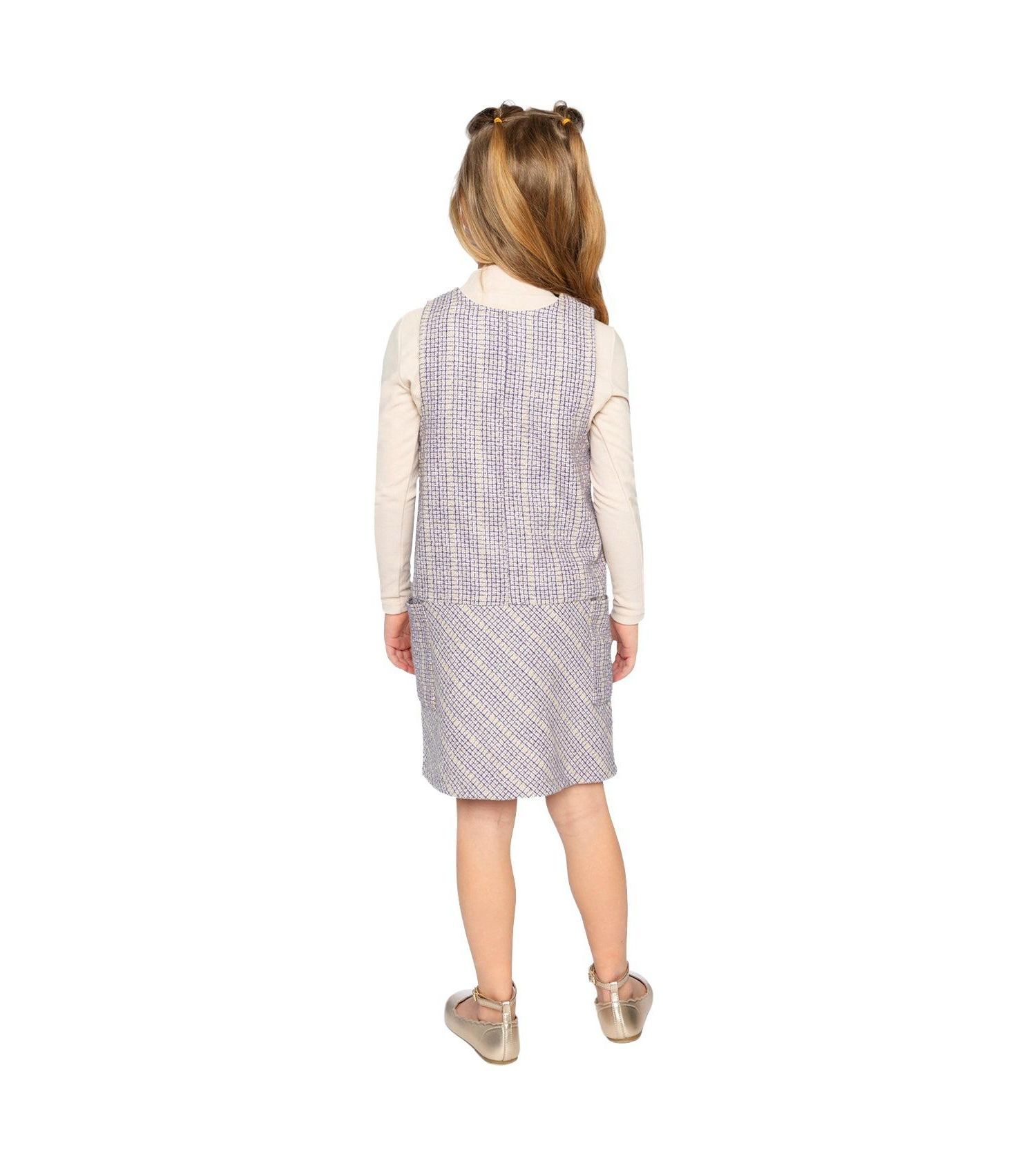 Big Girls 6-12 Jumper Checkered