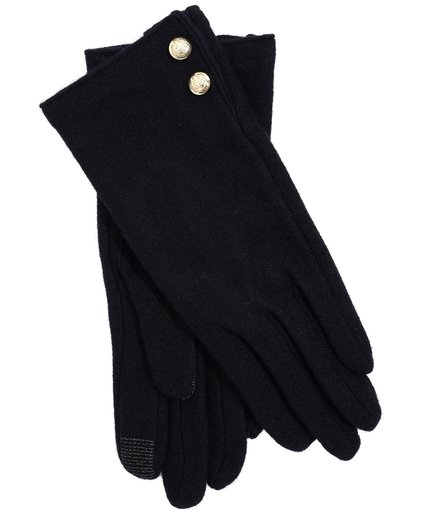 Женские перчатки Lauren Ralph Lauren Two Button Cashmere Blend Touch Gloves, цвет: 621 Красный — фото 12