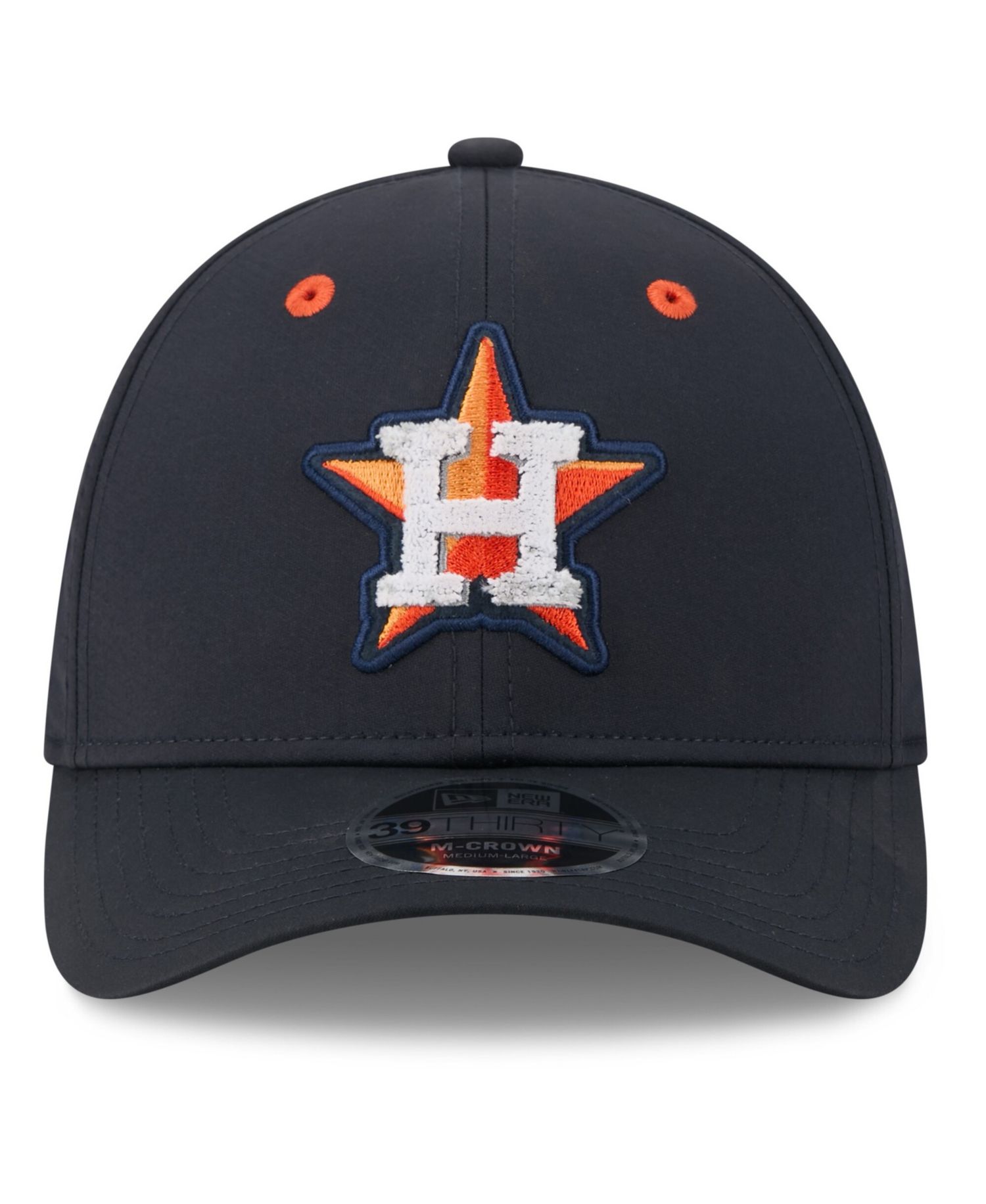 Men's Navy Houston Astros 2026 MLB All-Star Game Workout 39THIRTY M-Crown Flex Hat