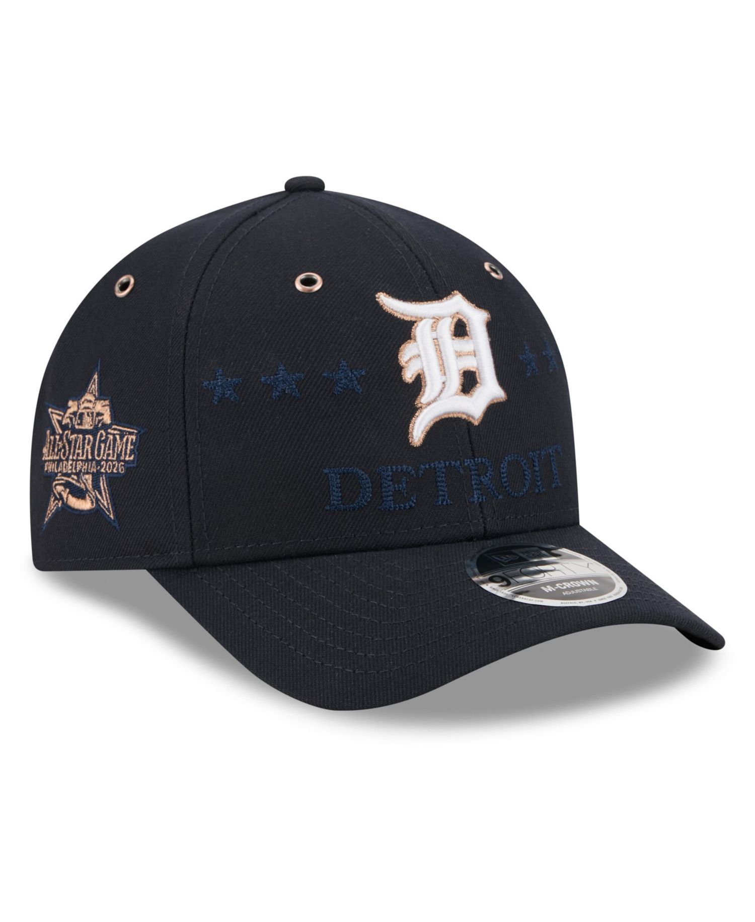 Men's Navy Detroit Tigers 2026 MLB All-Star Game 9FORTY Adjustable Hat