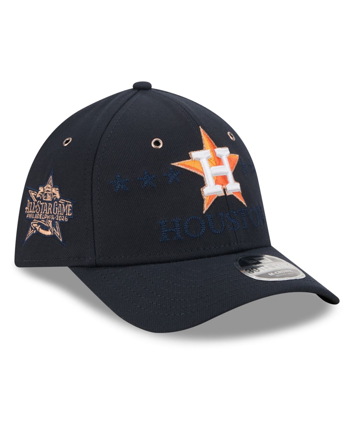 Men's Navy Houston Astros 2026 MLB All-Star Game 39THIRTY Flex Hat