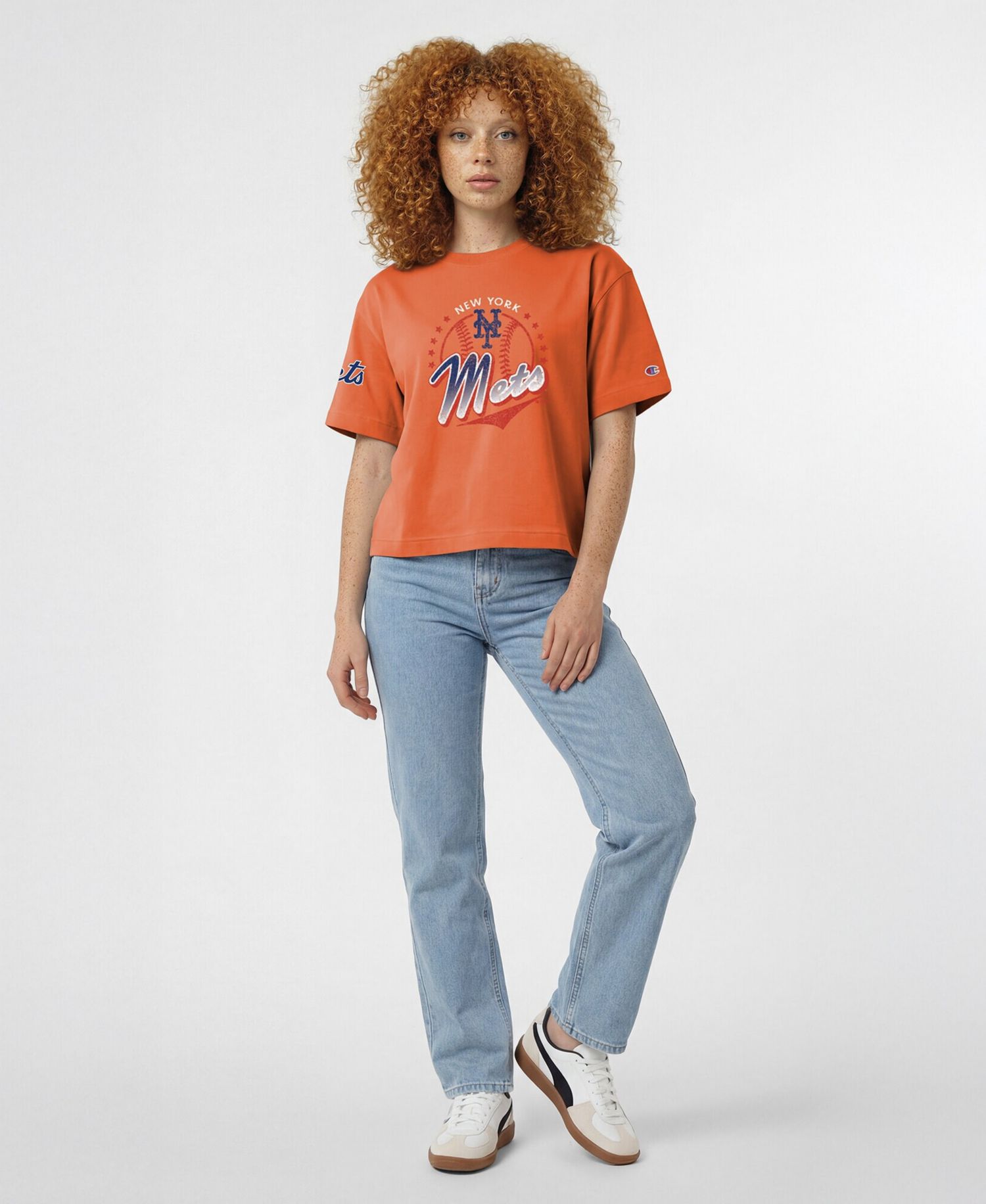 Women's Orange New York Mets All-Star T-Shirt