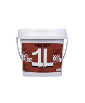 Burnt Sienna Acrylic Paint, Heavy Body, Gloss Finish, Extra-Large 1 L /33.8 oz Rich Pigments Color
