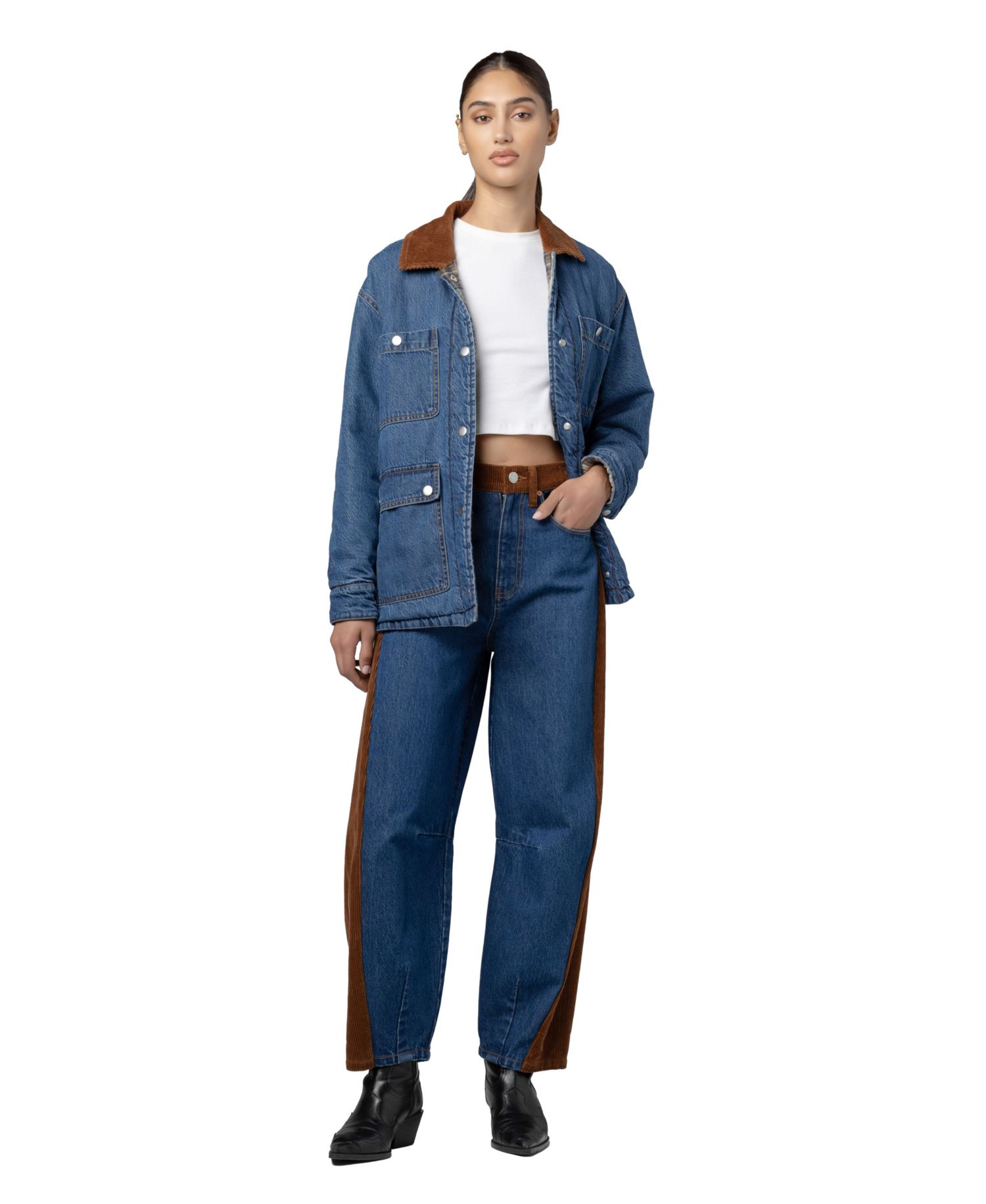 Women's Sunset Rodeo High-Rise Barrel Jeans