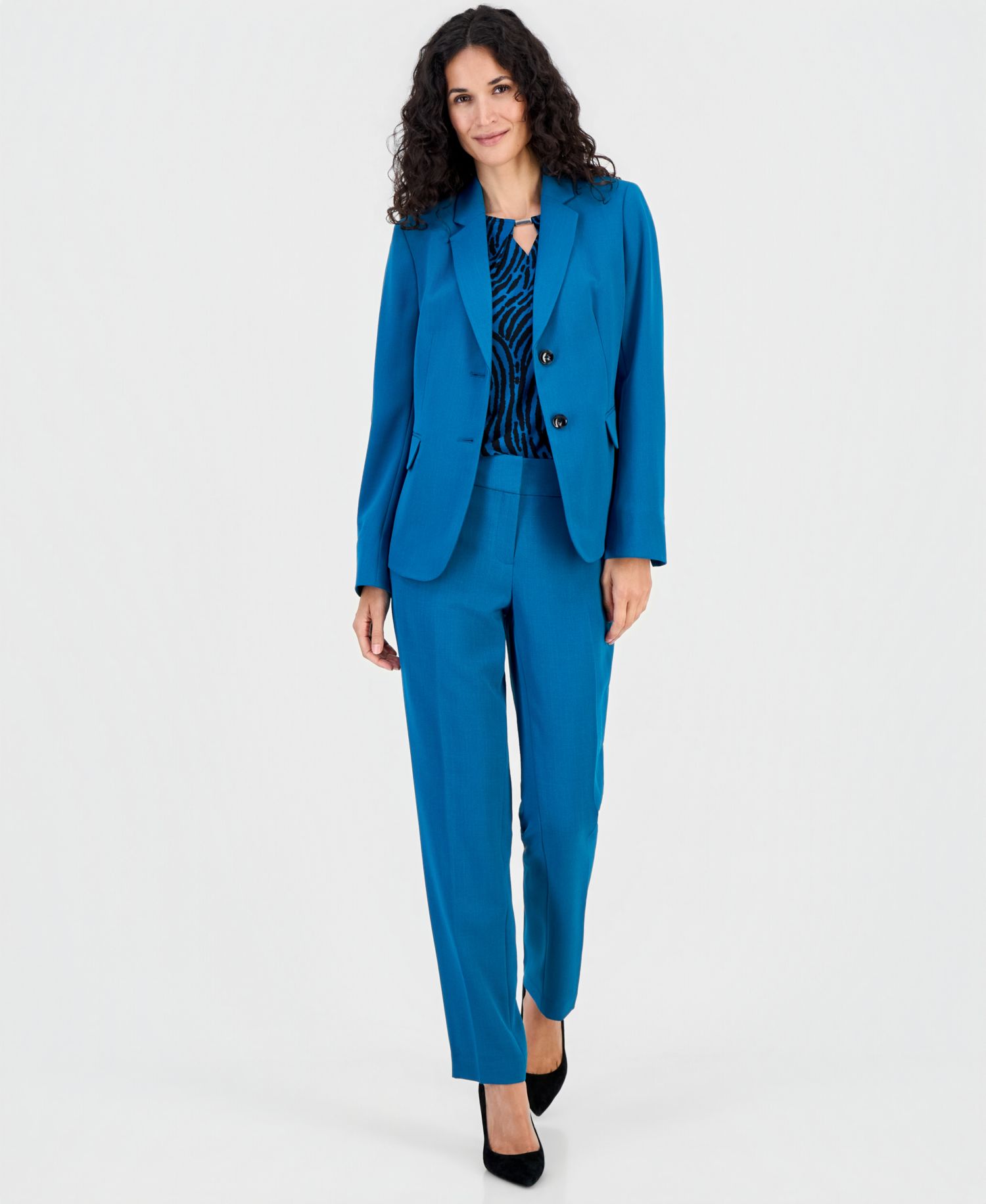Women's Ava Straight-Leg Crepe Pants