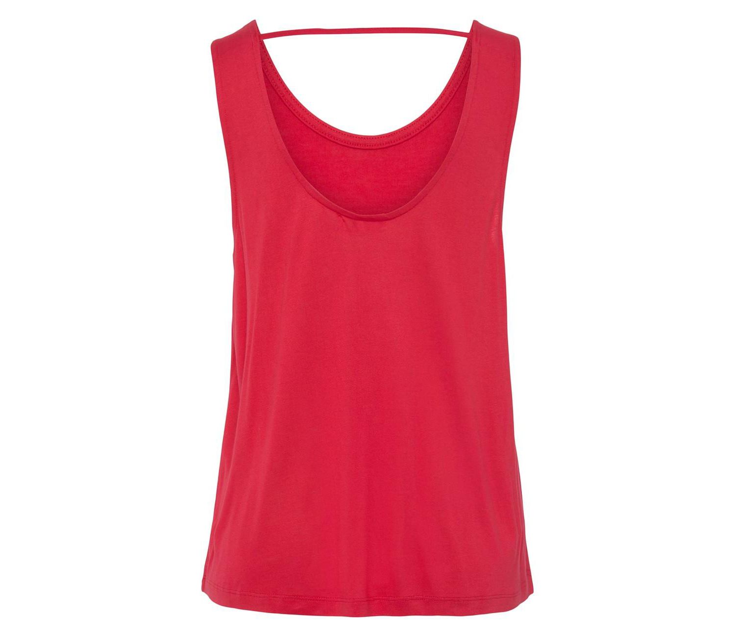 Women's Viscose Graphic Print American Flag Tank Cutout Sleeveless Top