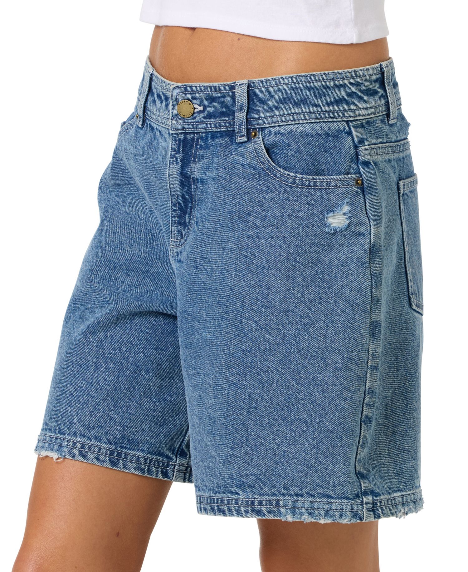 Women's Nola Low-Rise Denim Shorts