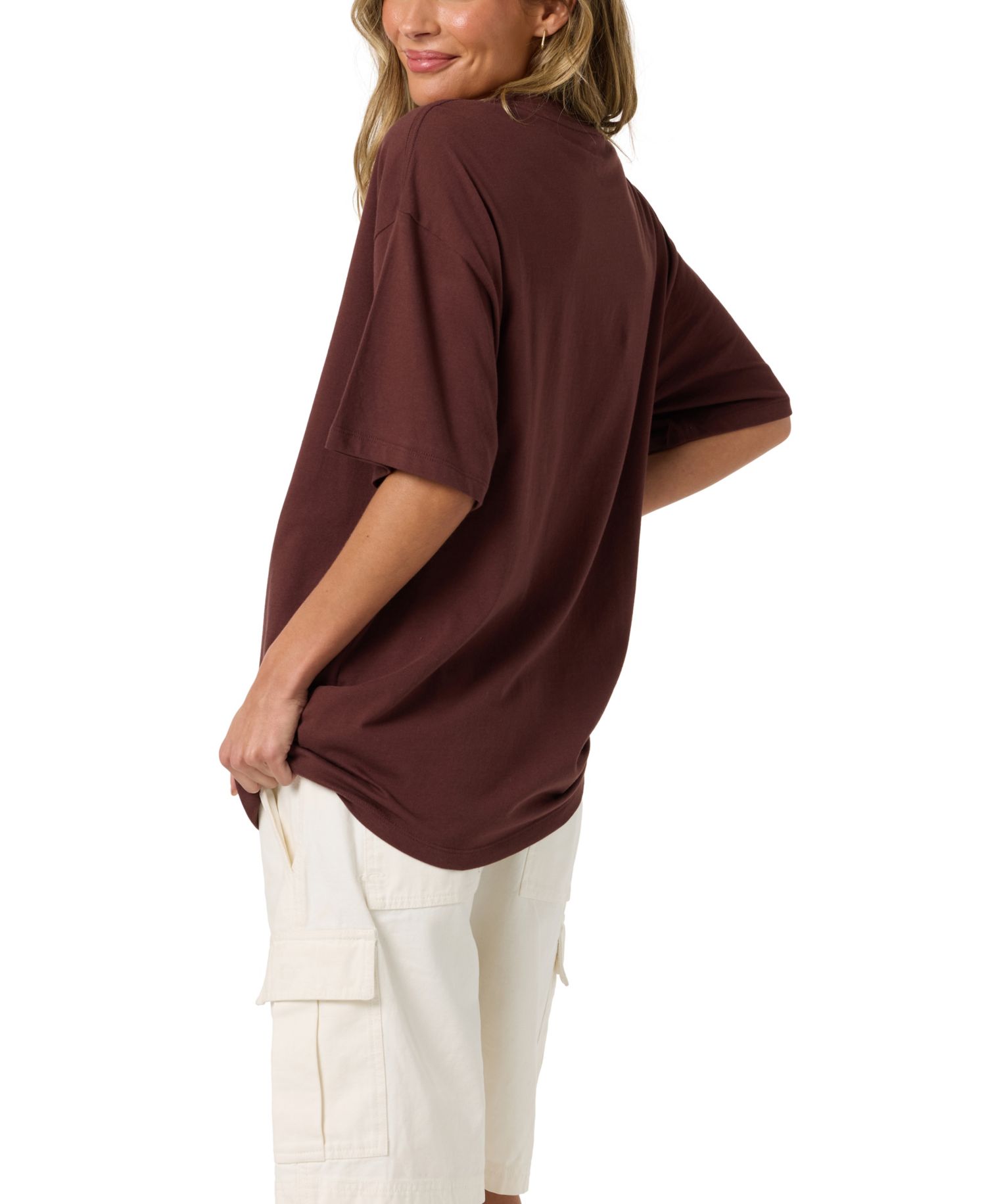Women's Wave Oversized Graphic T-Shirt