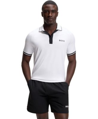BOSS by Men's Moisture Management Slim-Fit Polo Shirt