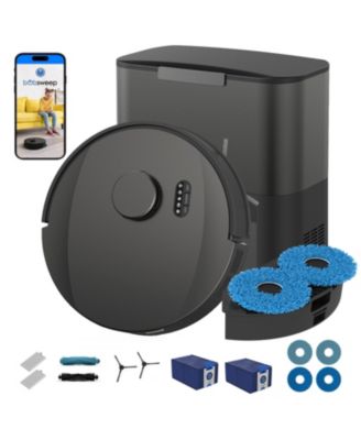 UltraVision Pet Combo Self-Empty Robot Vacuum and Mop, 1.5 Gal 180-Day Dock, App and Voice Control, US Engineered with DualSpin Mops