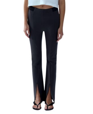 Women's Cotton Blend Stretch Flare Leggings