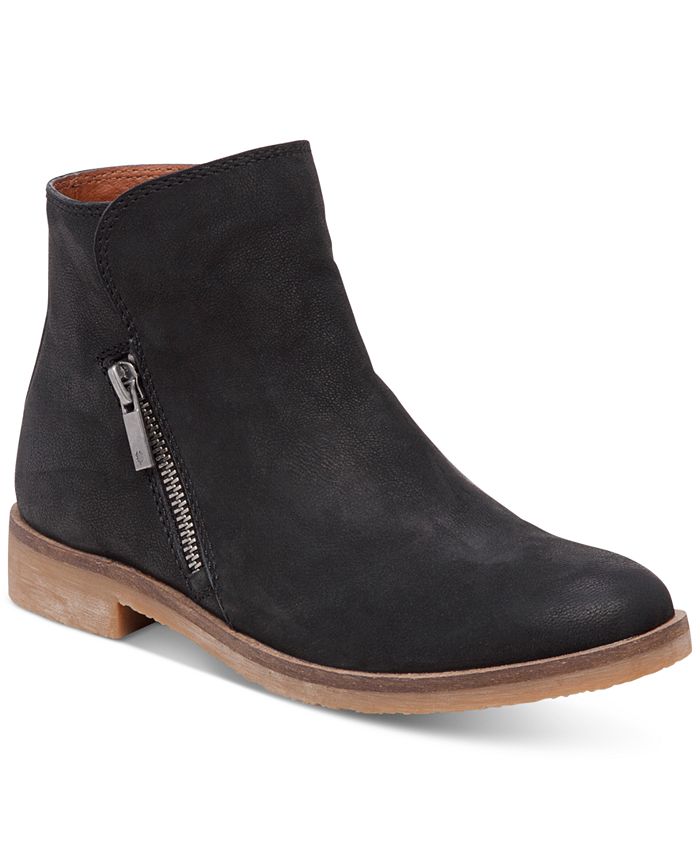 Lucky brand clearance zipper booties