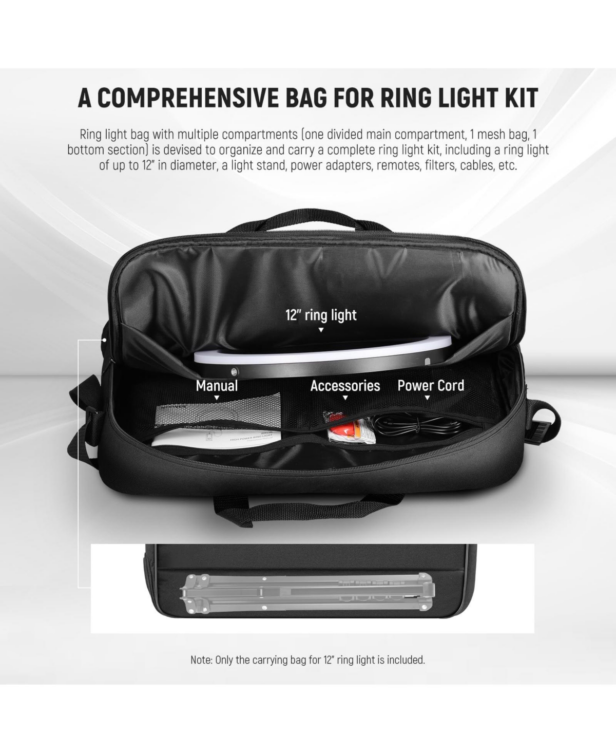 Neewer Ru-011 Ring Light with 19.7", 50cm