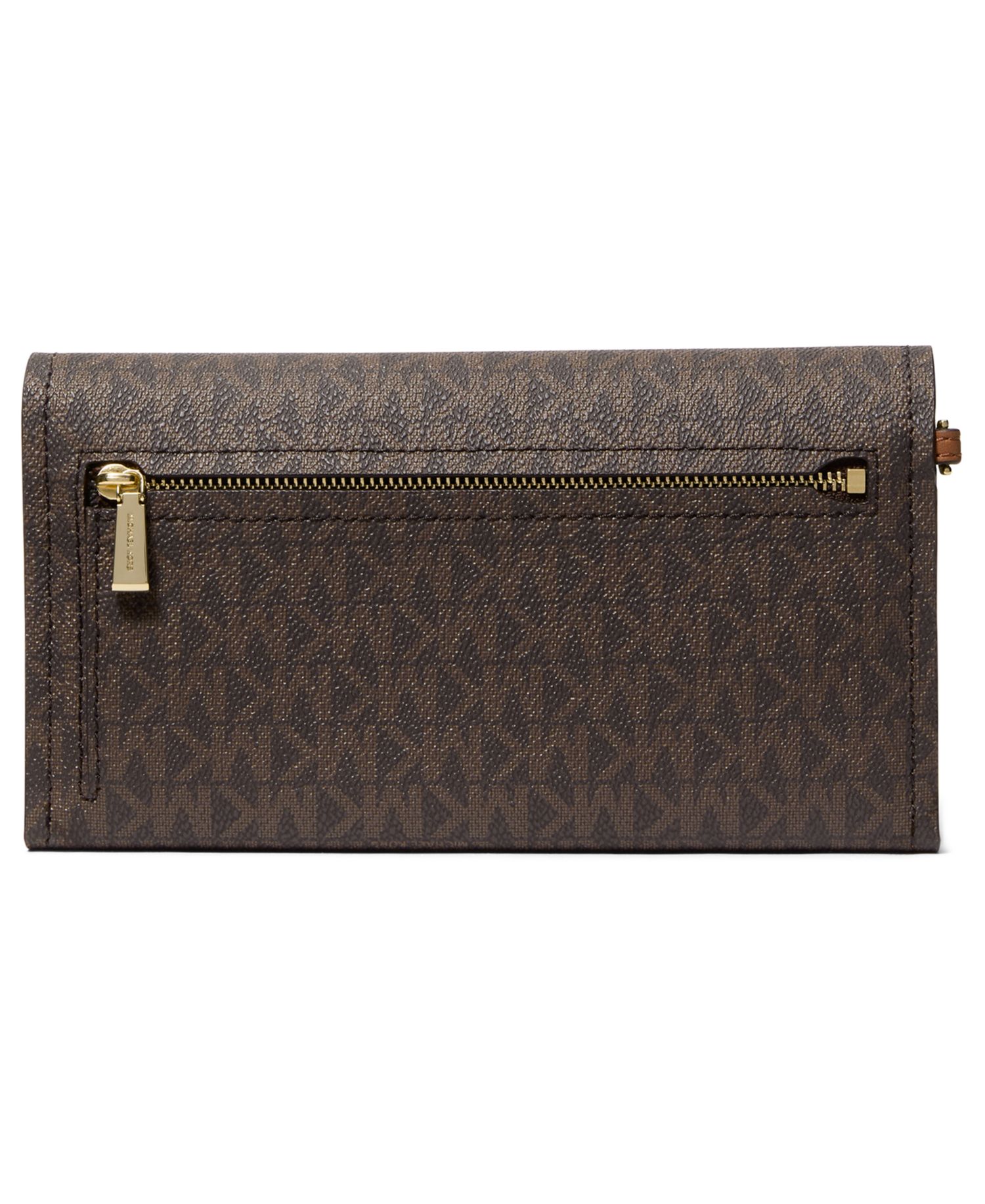 Jet Set Medium Flap Double Zipper Wristlet
