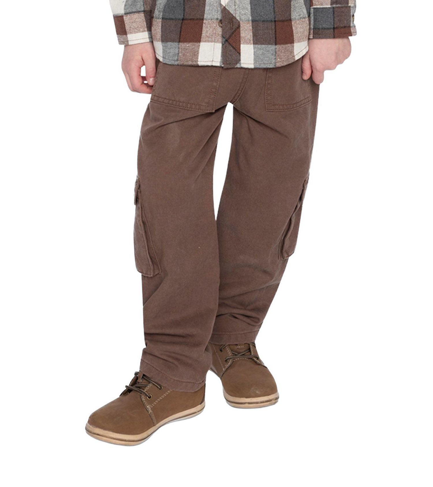 Baby Boys 12M-24M Twill Pants with Cargo Pockets