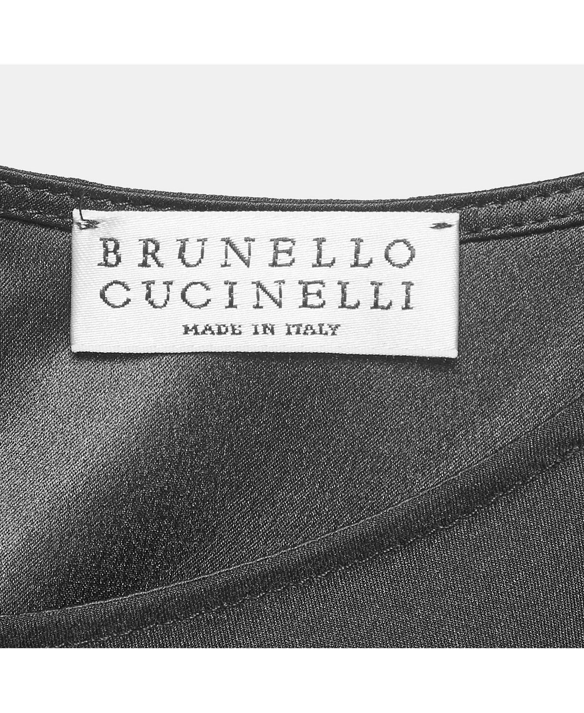 Pre-Owned Brunello Cucinelli Women's Sateen Sleeveless Shell Top view 5 — MAYCSS fashion products