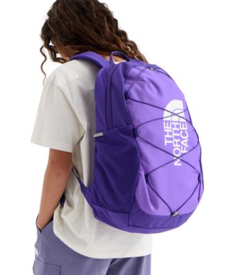 light purple north face backpack The Women's Borealis Commuter Laptop Backpack, Dusk Heather/Dusk Purple, One Size stylish front bungee system provides additional storage Purple The North Face Bags