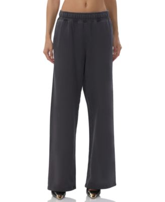 Women's Straight-Leg Cotton Sweatpants