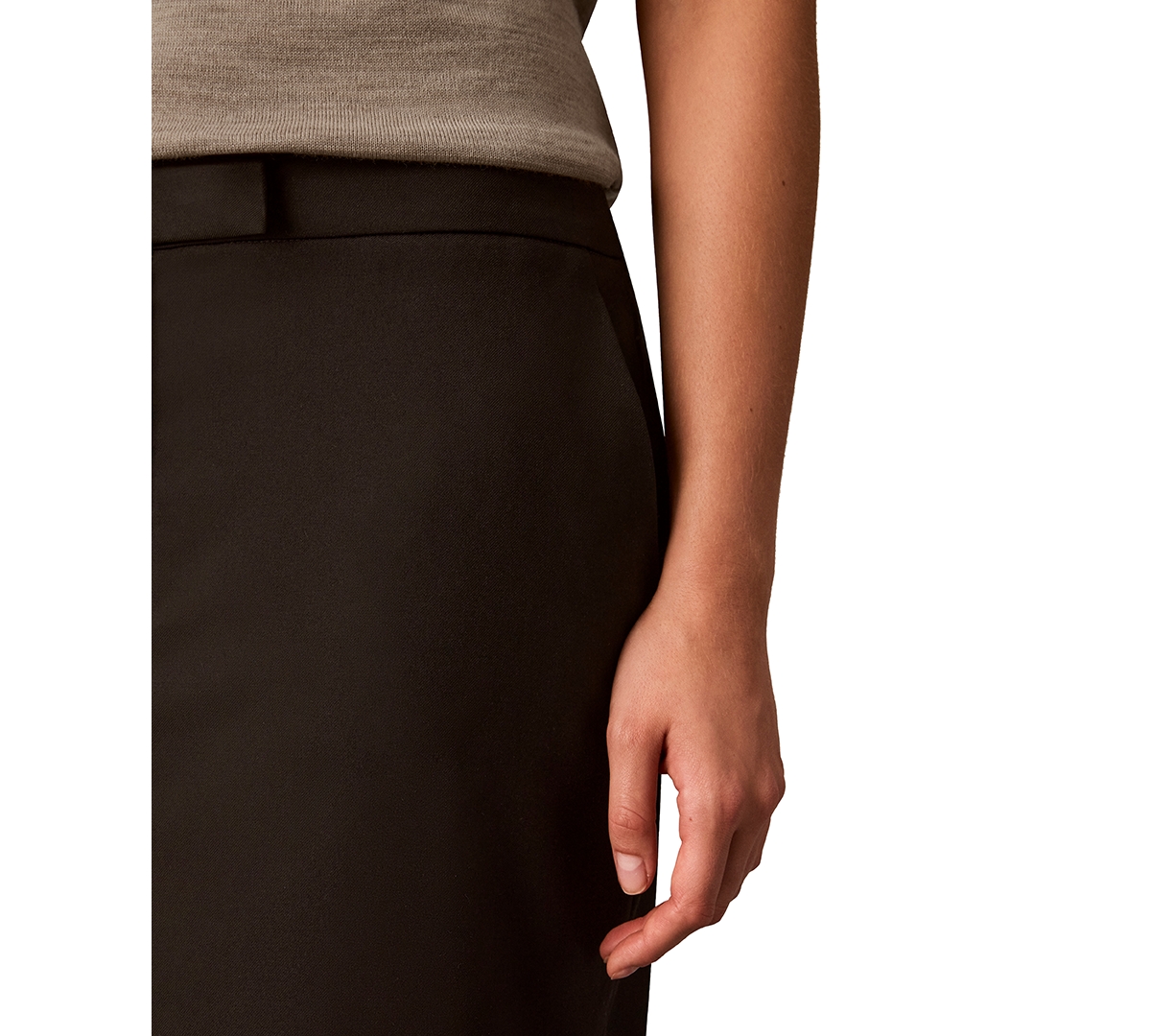 Calvin Klein Women's Tropical Bi-Stretch Pencil Skirt