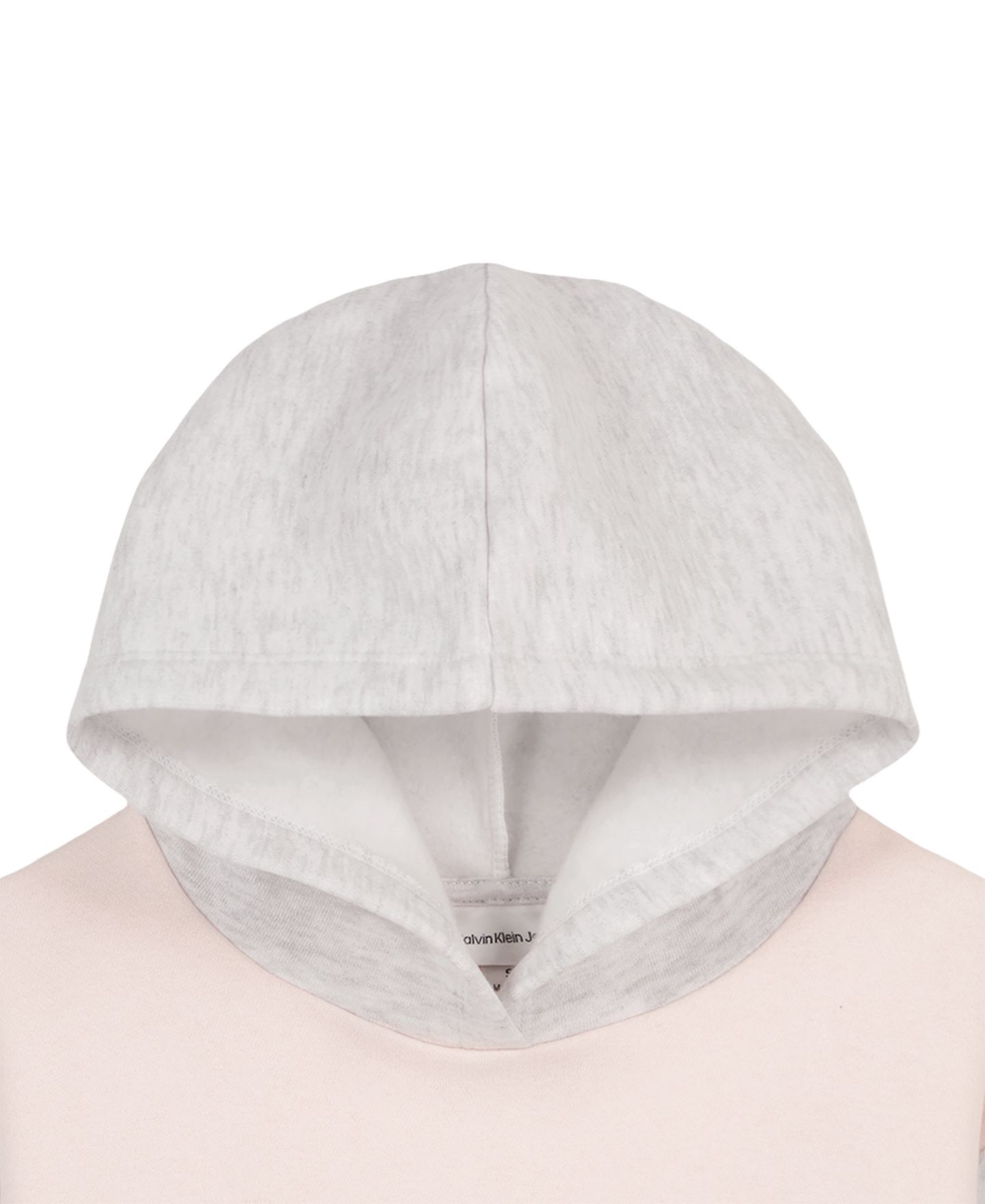 Комплект Calvin Klein Color-Block Hoodie and Joggers, 2-Piece Set для девочек, цвет: Розовый / Серый — фото 7