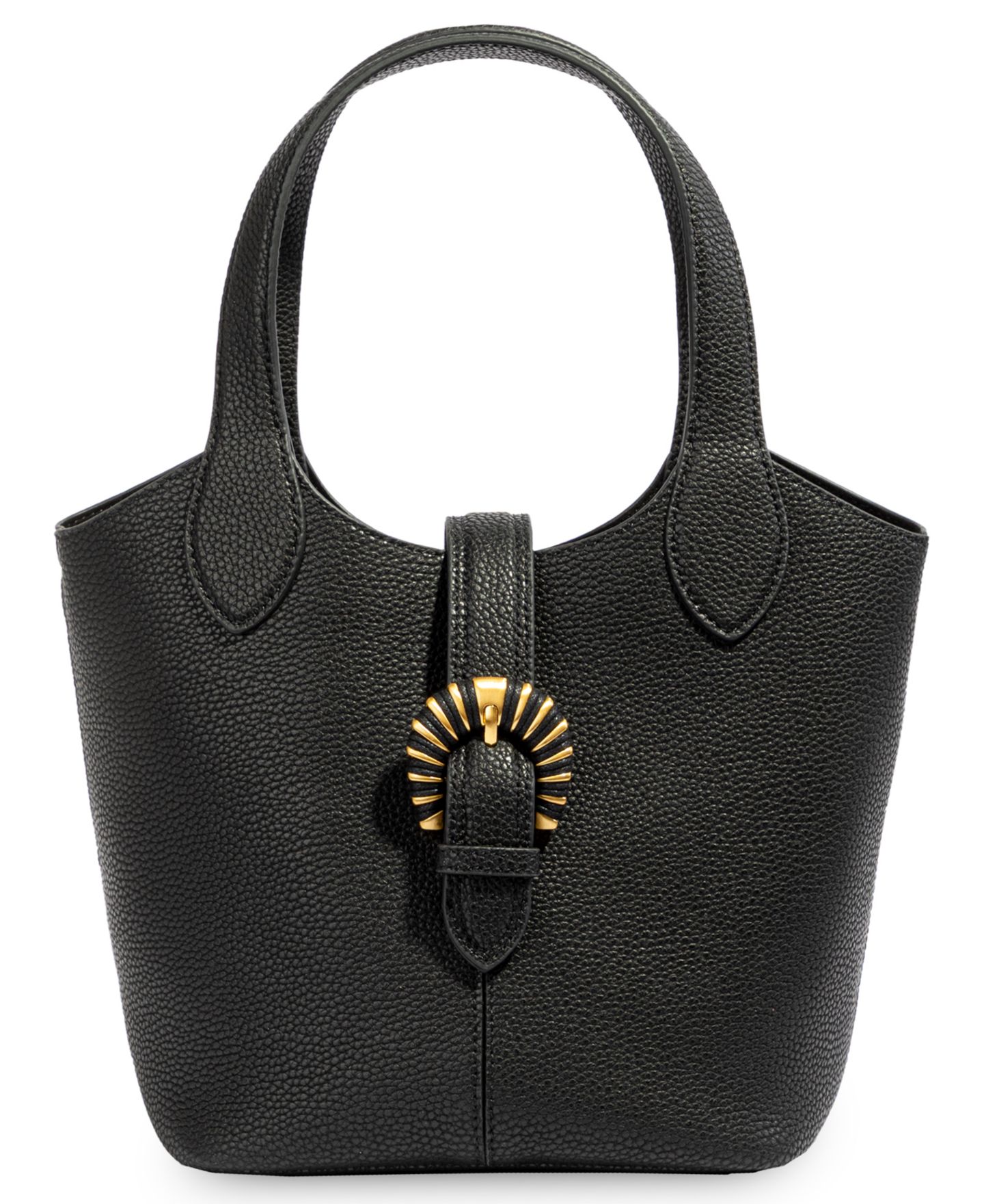 Женская сумка Sam Edelman Lucy Buckle Crossbody Handbag, цвет: Чёрный — фото 1