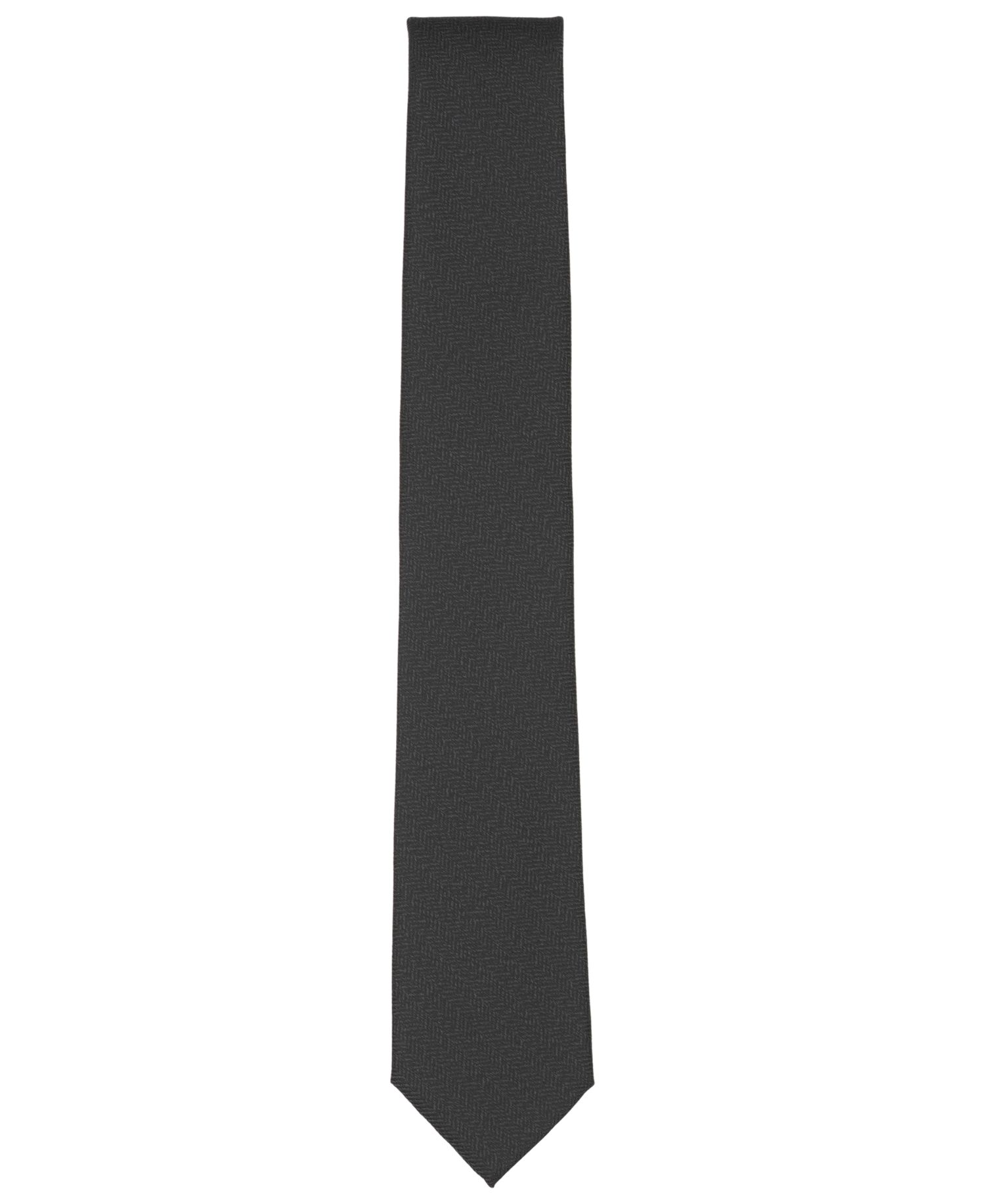 Men's Chevron Tonal Solid Pattern Tie