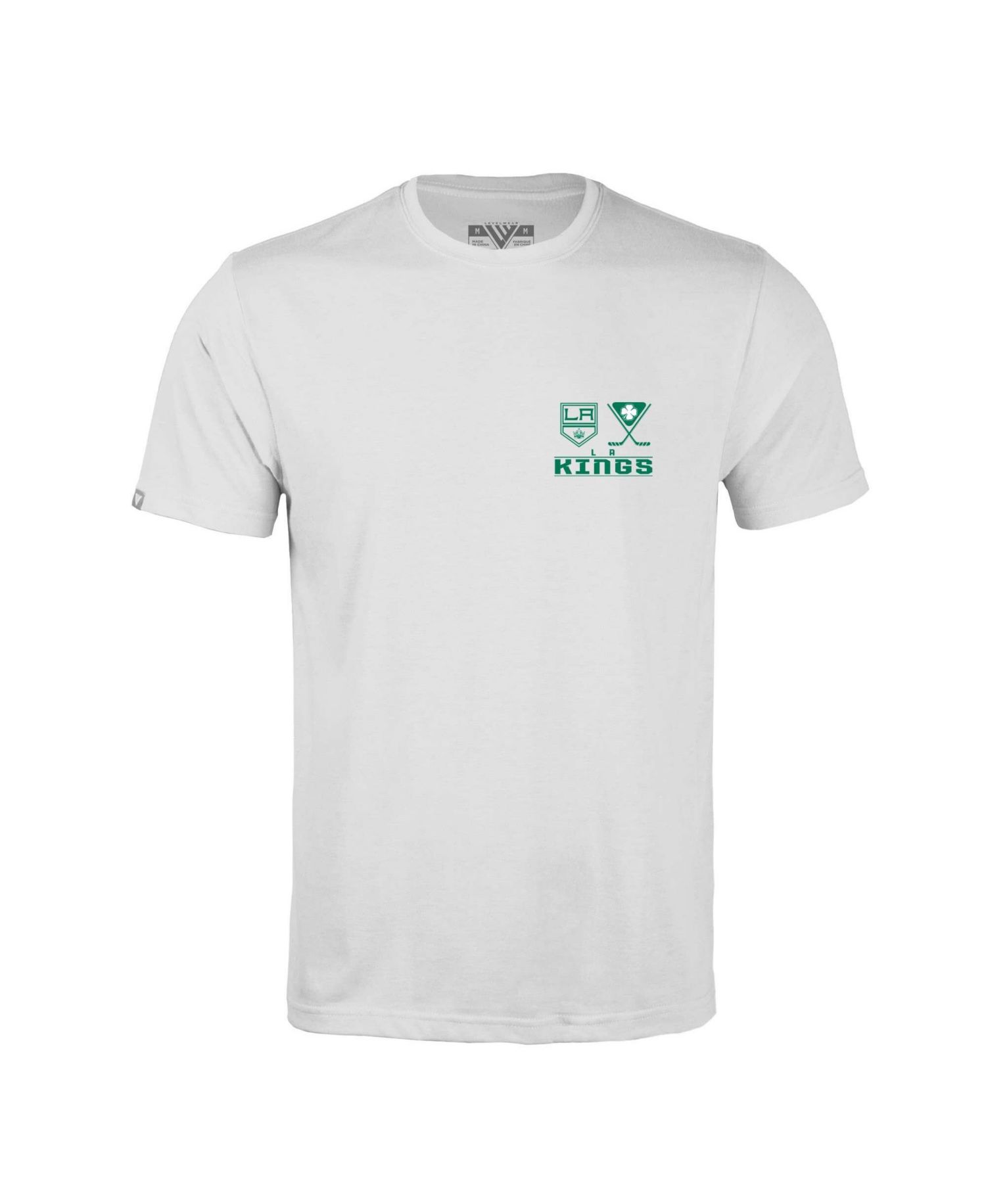 Men's White Los Angeles Kings St. Patrick's Day Richmond T-Shirt