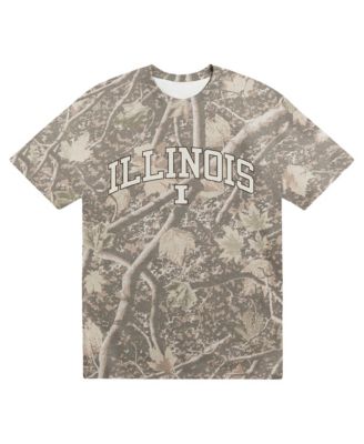 Men's Camo Illinois Fighting Illini Back Bay Heavyweight T-Shirt