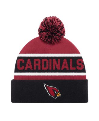 Men's and Women's Black Arizona Cardinals Cuffed Knit Hat&nbsp;with Pom