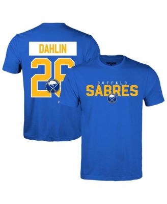 Men's Rasmus Dahlin Royal Buffalo Sabres Richmond Name & Number T-Shirt