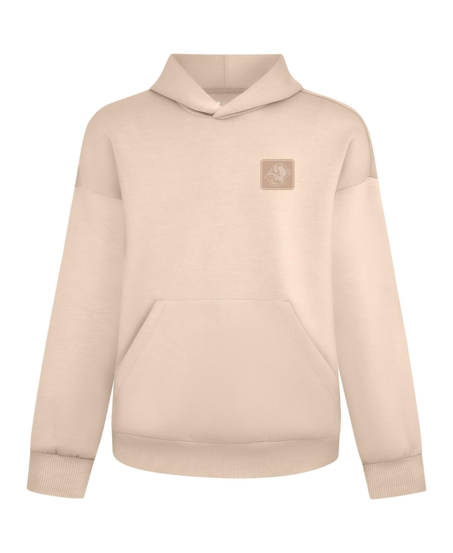 Men's and Women's Khaki Buffalo Sabres Tri-Blend Luxe Signature Hoodie