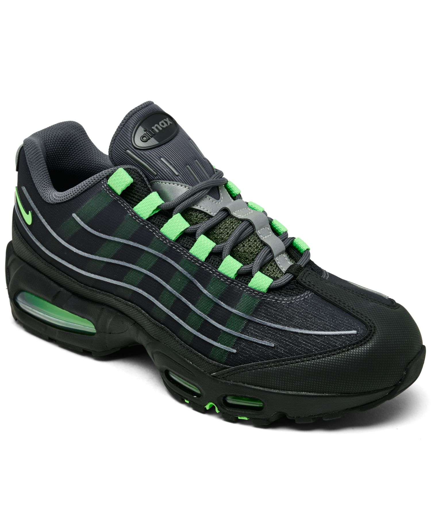 Men's Air Max 95 Big Bubble Tech Casual Sneakers from Finish Line